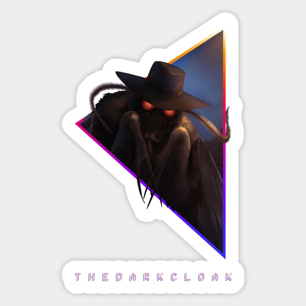 Mothman! Sticker by thedarkcloak